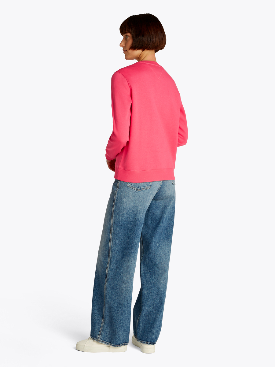 Pull van het merk Tommy Jeans in het Roze