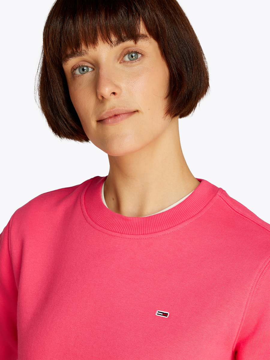 Pull van het merk Tommy Jeans in het Roze