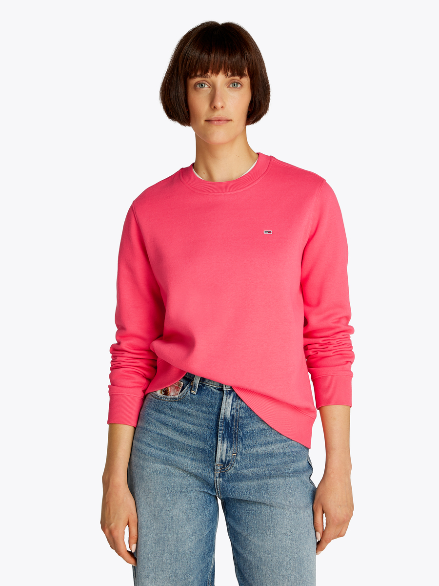 Pull van het merk Tommy Jeans in het Roze
