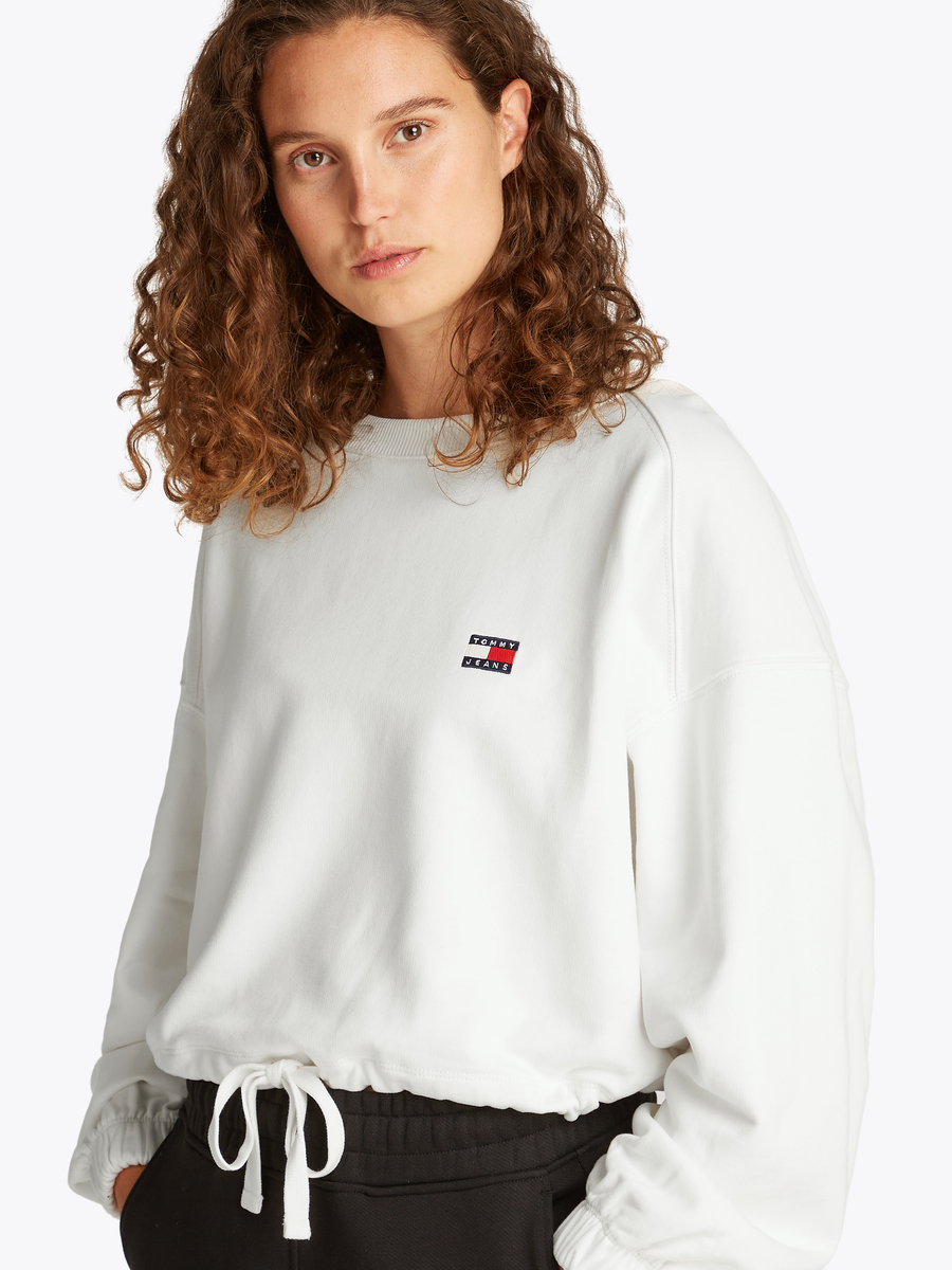 Pull van het merk Tommy Jeans in het Ecru