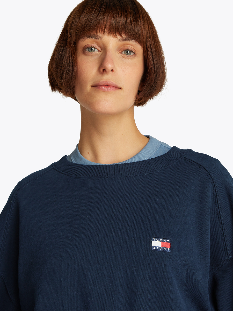 Pull van het merk Tommy Jeans in het Marine