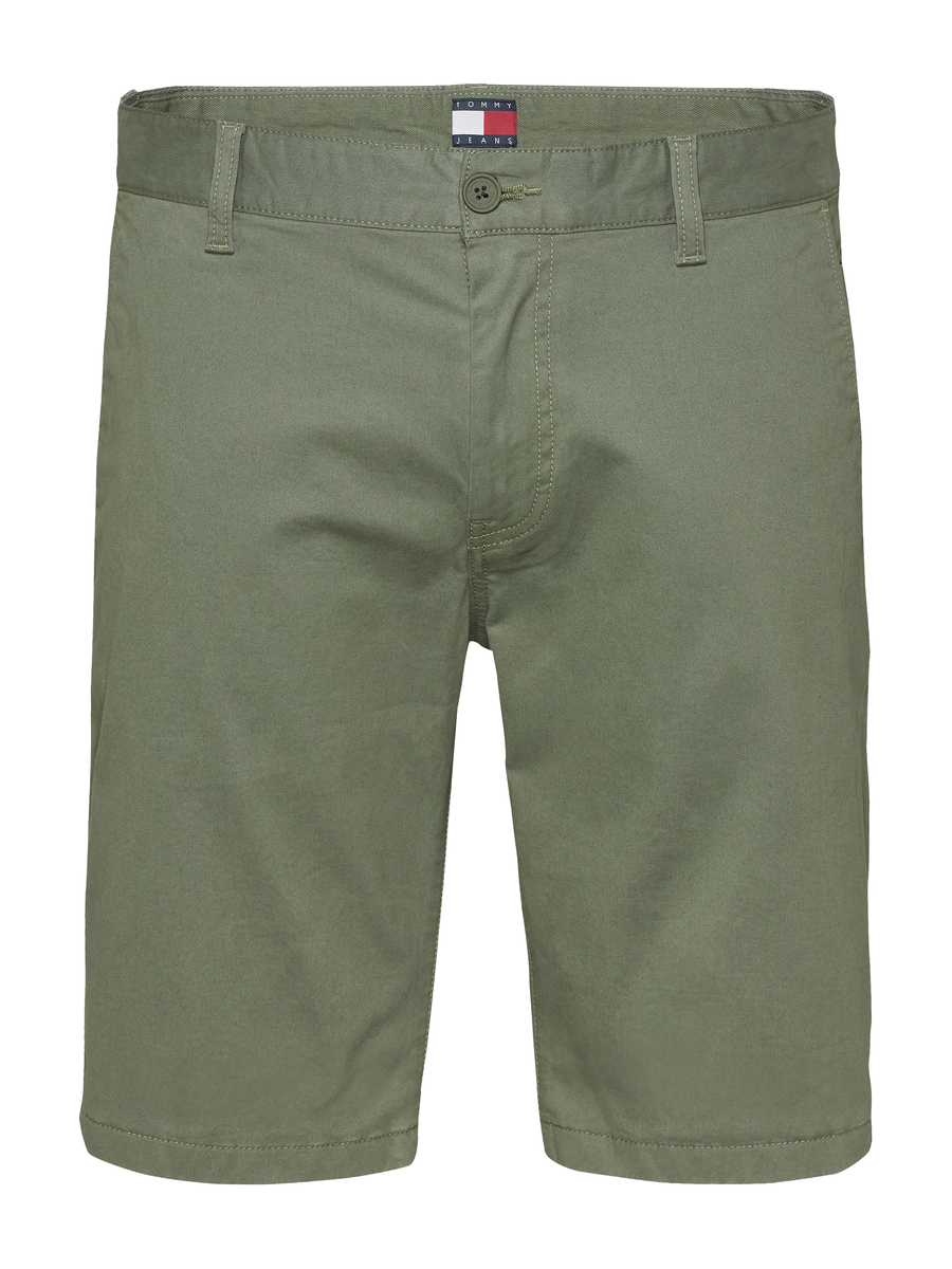 Short van het merk Tommy Jeans in het Kaki