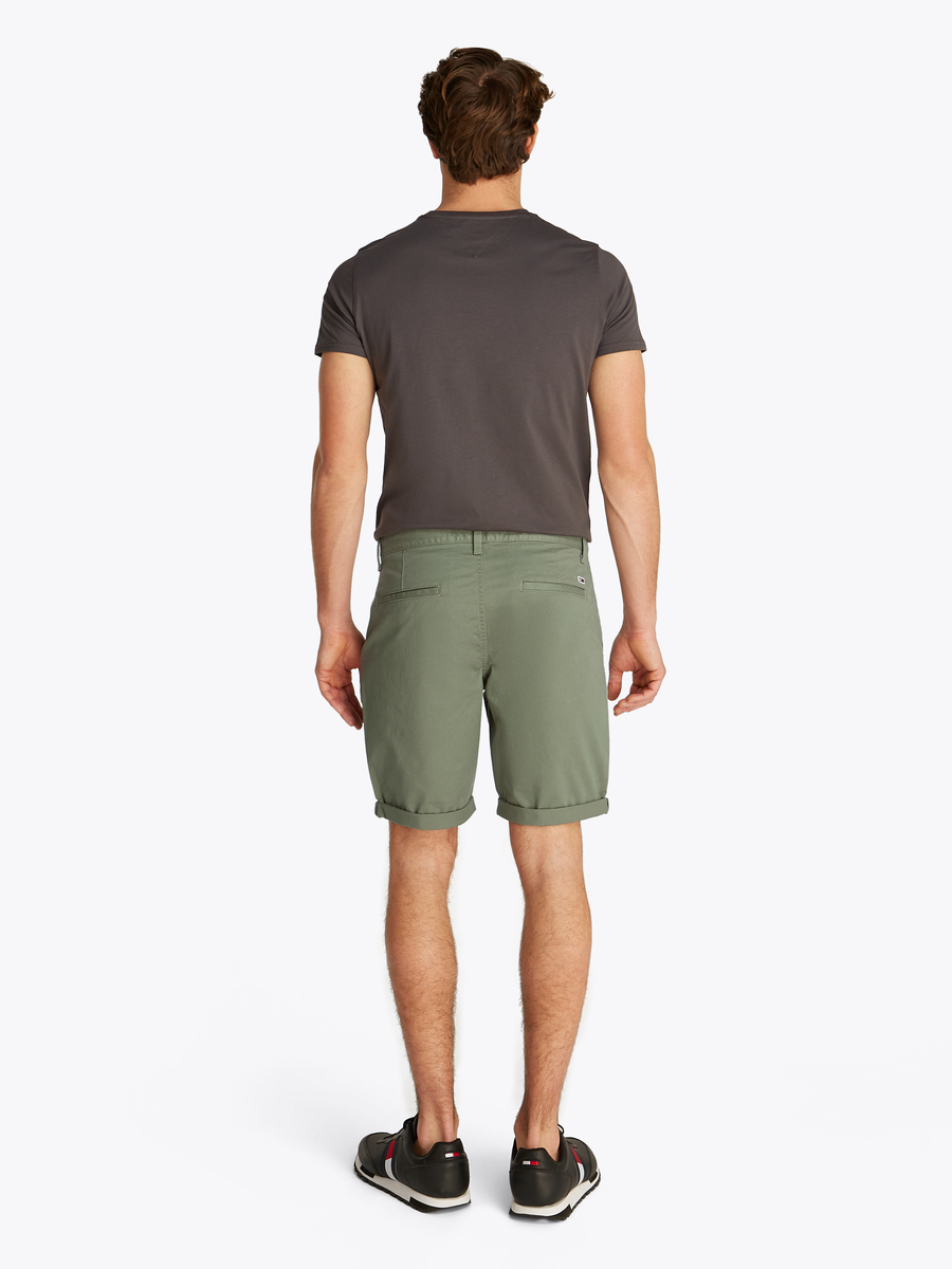 Short van het merk Tommy Jeans in het Kaki