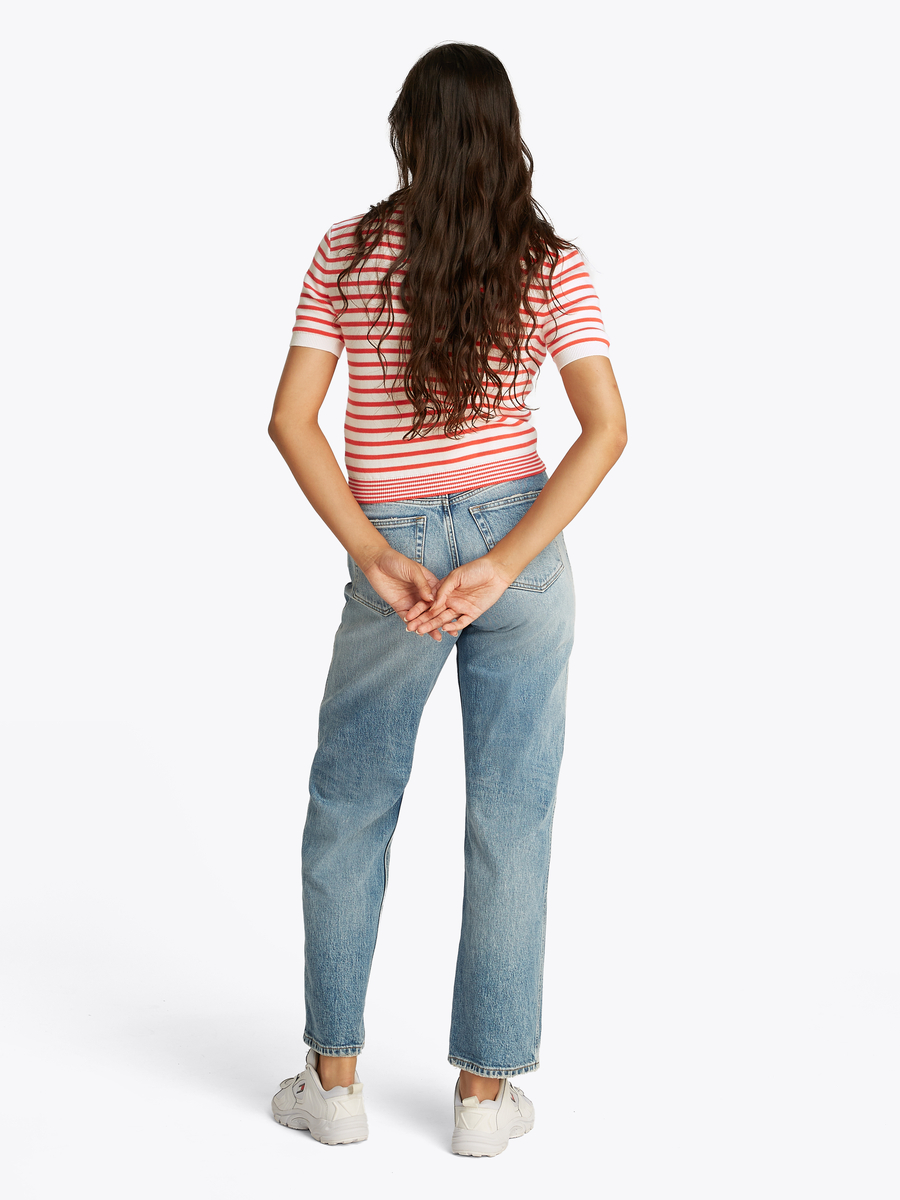 Pull van het merk Tommy Jeans in het Ecru
