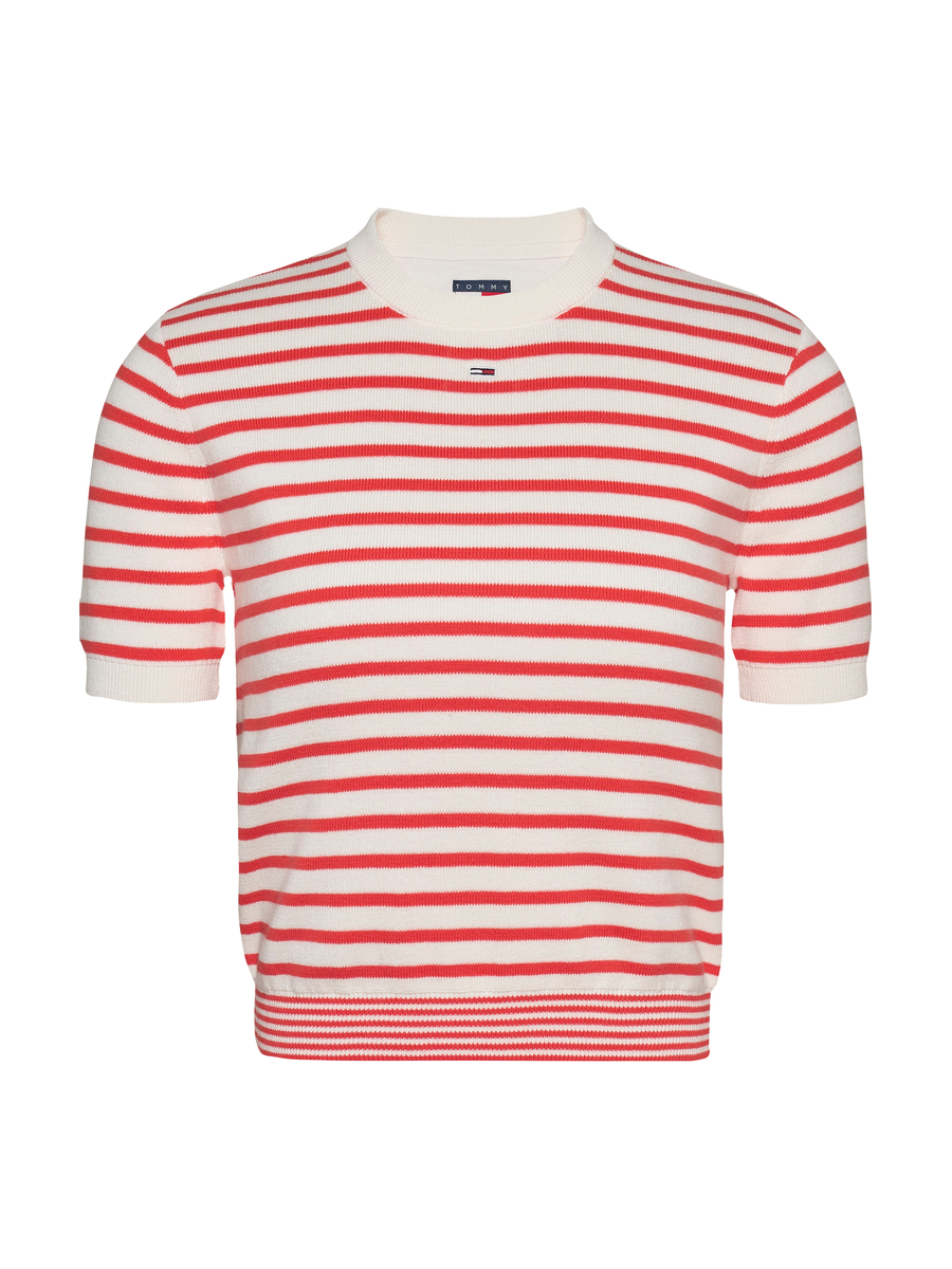 Pull van het merk Tommy Jeans in het Ecru