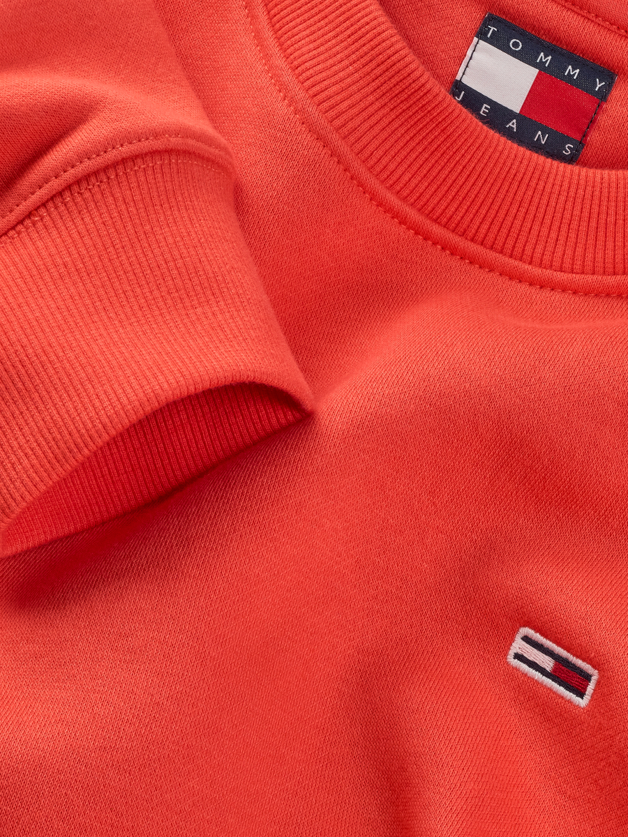 Sweater van het merk Tommy Jeans in het Rood