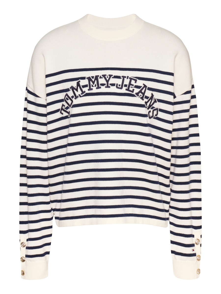 Sweater van het merk Tommy Jeans in het Wit