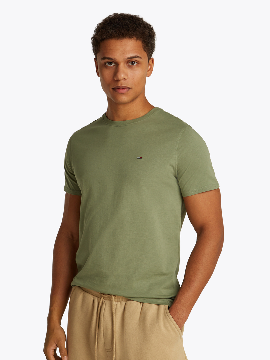 T-shirt van het merk Tommy Jeans in het Groen