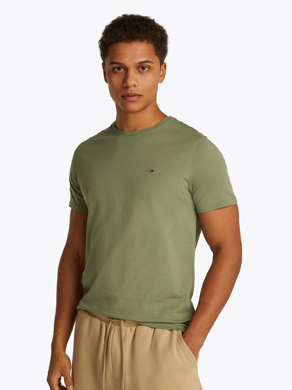 T-shirt van het merk Tommy Jeans in het Groen