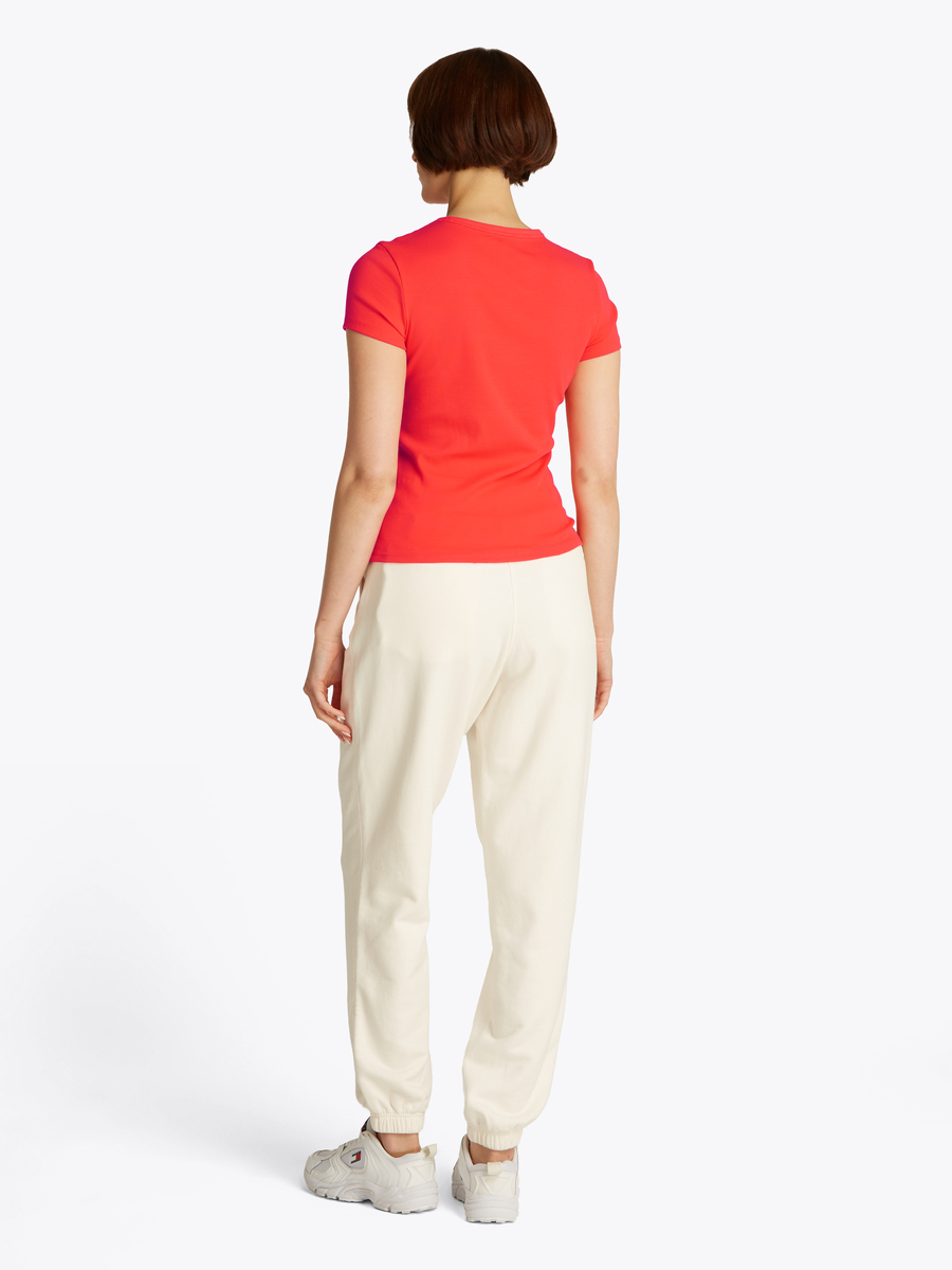 T-shirt van het merk Tommy Jeans in het Rood