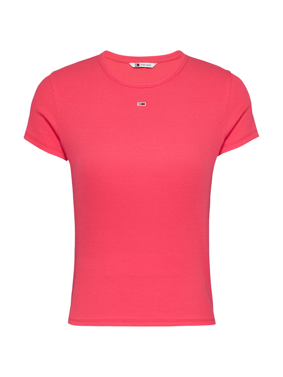 T-shirt van het merk Tommy Jeans in het Rood