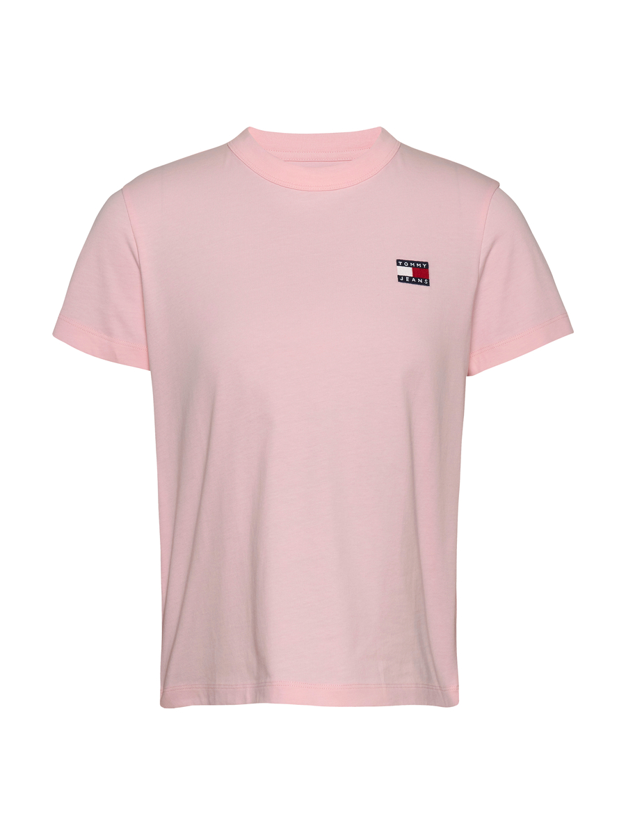 T-shirt van het merk Tommy Jeans in het Roze