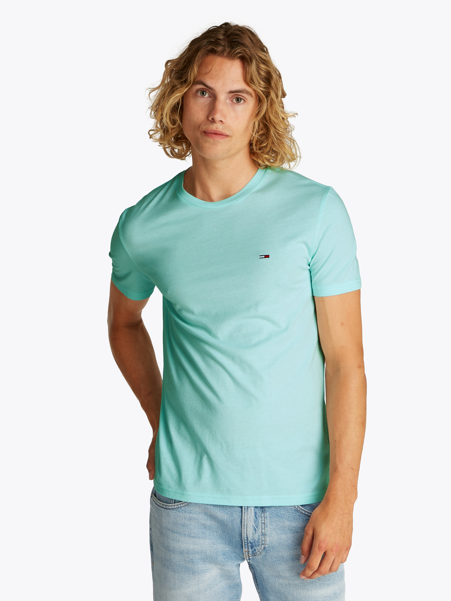 T-shirt van het merk Tommy Jeans in het Blauw