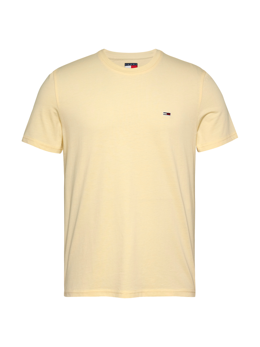 T-shirt van het merk Tommy Jeans in het Geel