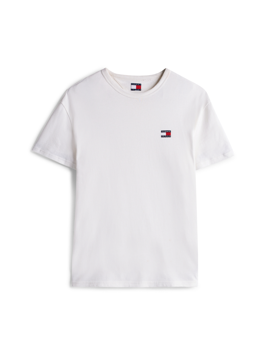 T-shirt van het merk Tommy Jeans in het Ecru