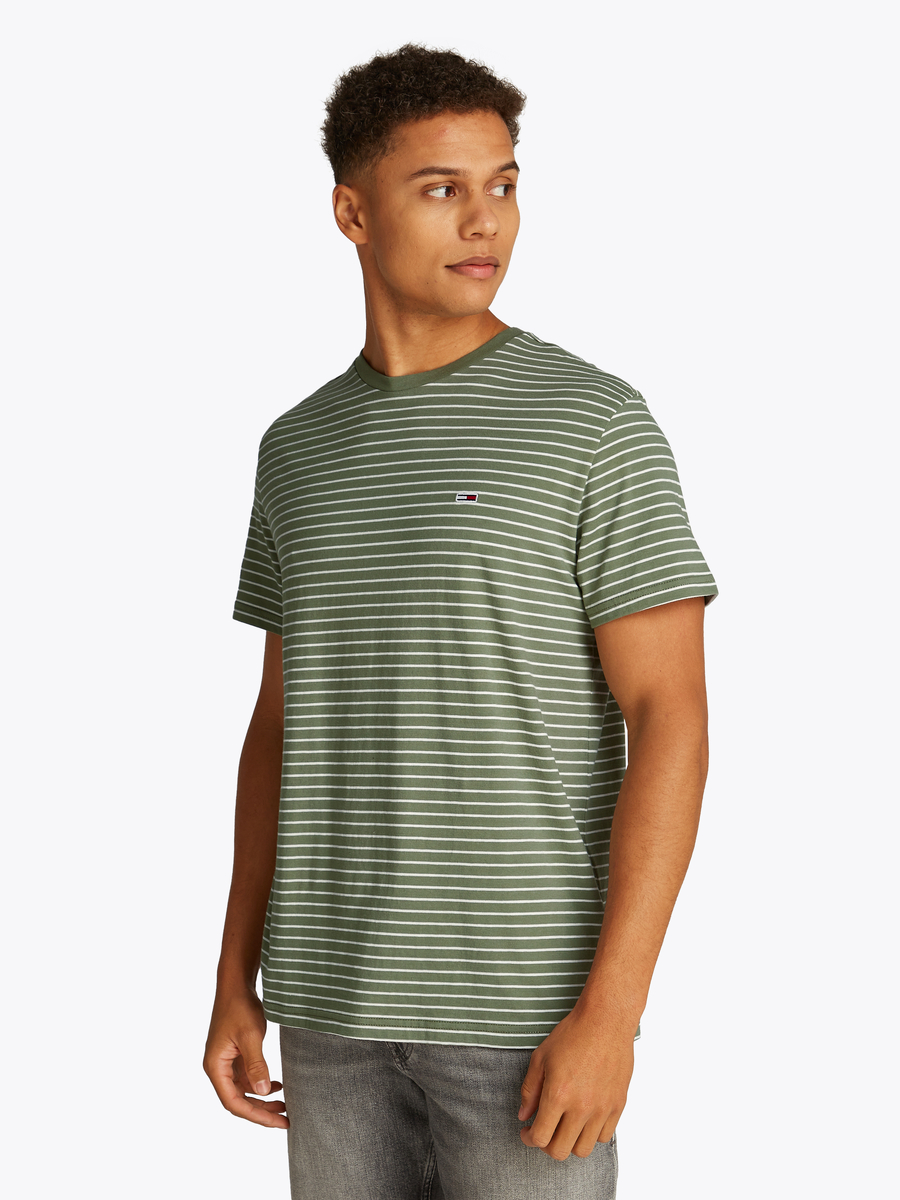 T-shirt van het merk Tommy Jeans in het Groen