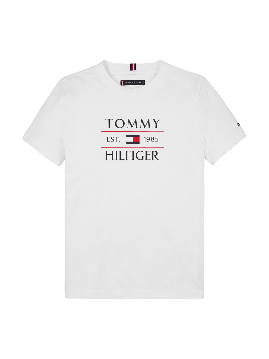T-shirt van het merk Tommy Jeans in het Wit