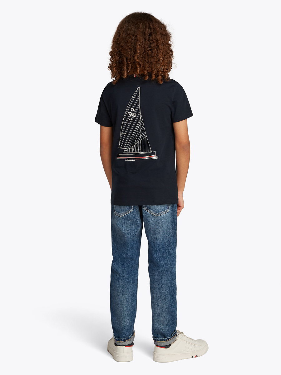 T-shirt van het merk Tommy Jeans in het Marine