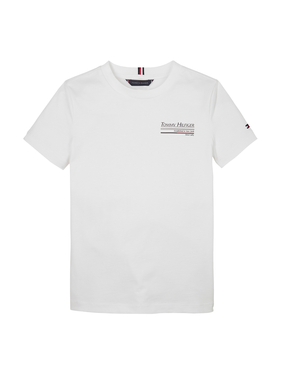 T-shirt van het merk Tommy Jeans in het Wit