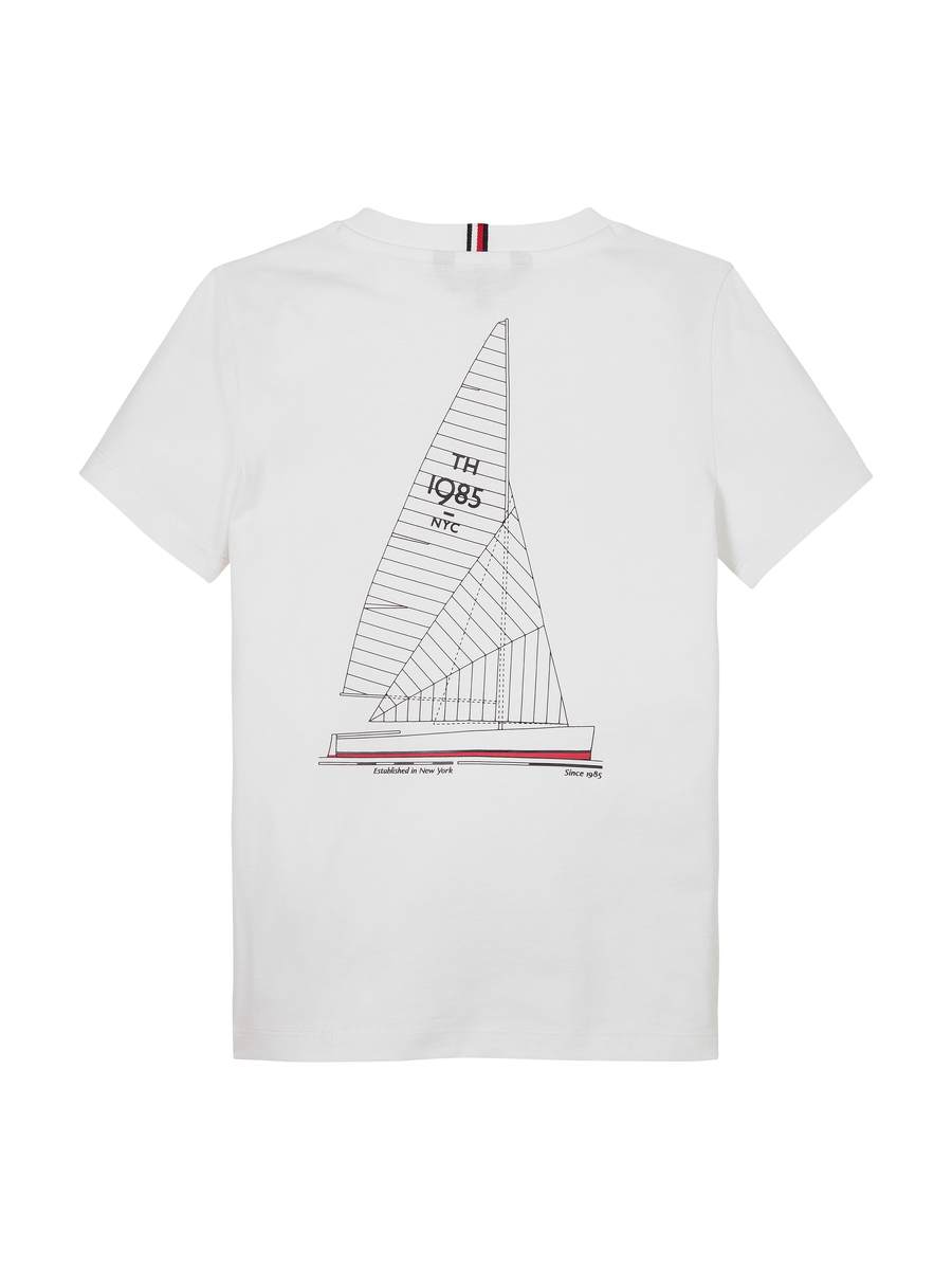 T-shirt van het merk Tommy Jeans in het Wit