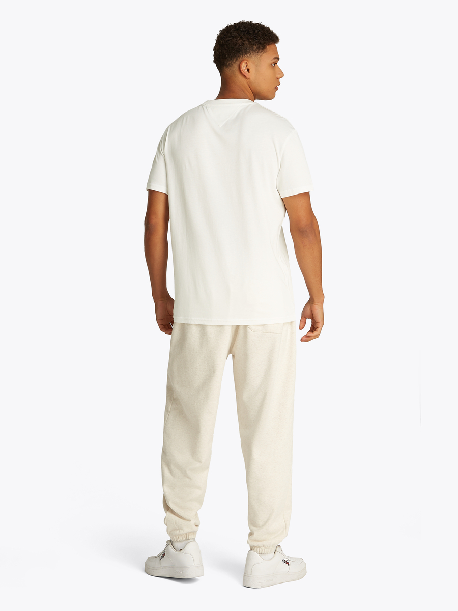 T-shirt van het merk Tommy Jeans in het Ecru