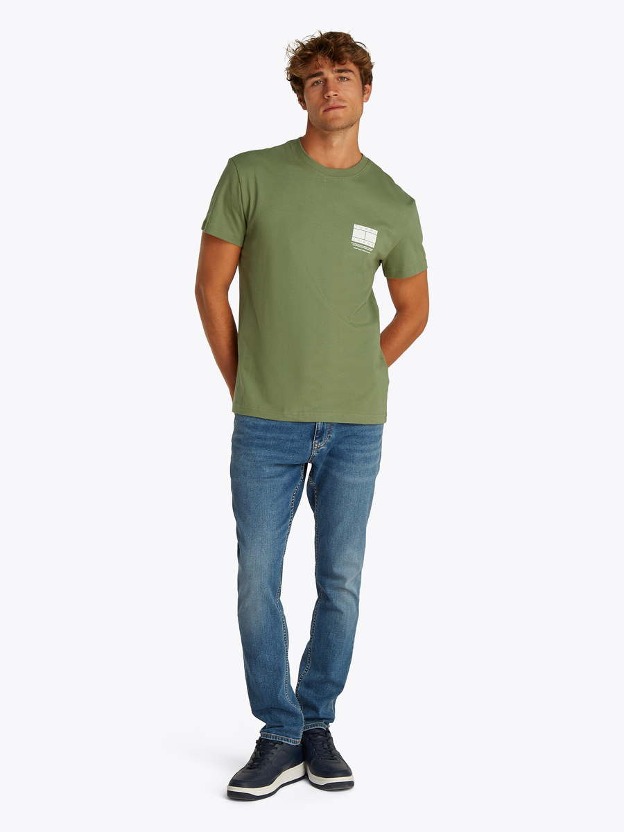 T-shirt van het merk Tommy Jeans in het Groen