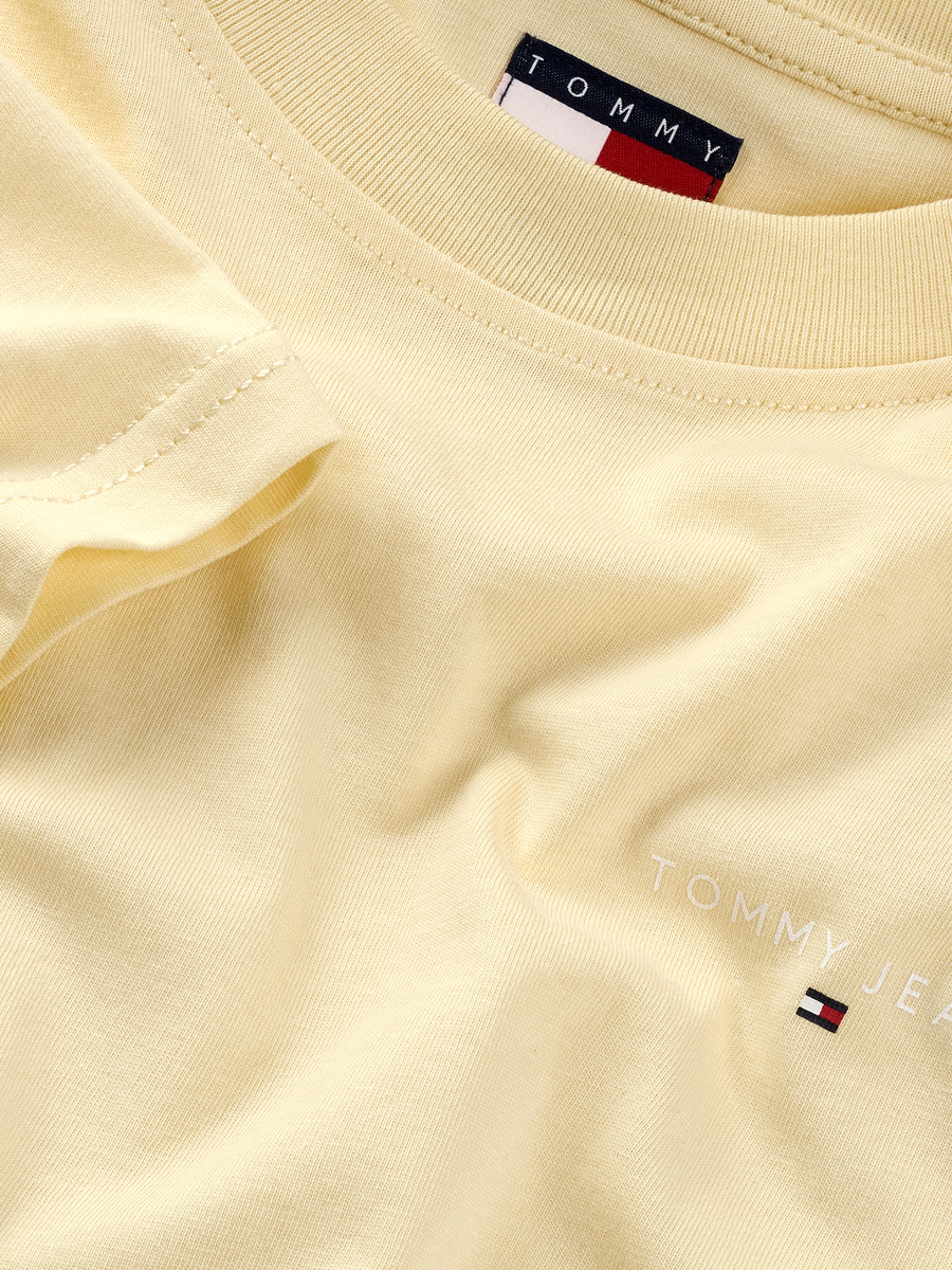 T-shirt van het merk Tommy Jeans in het Geel