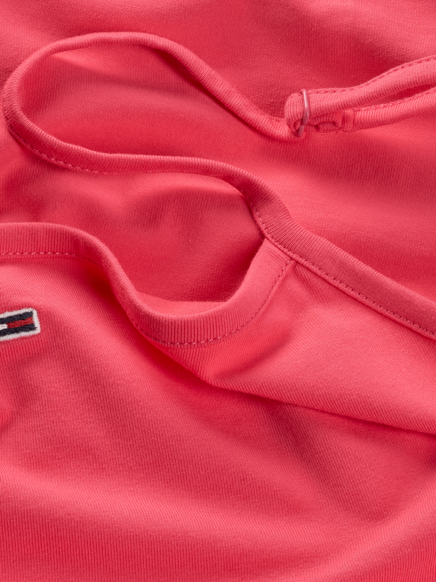 Top van het merk Tommy Jeans in het Rood