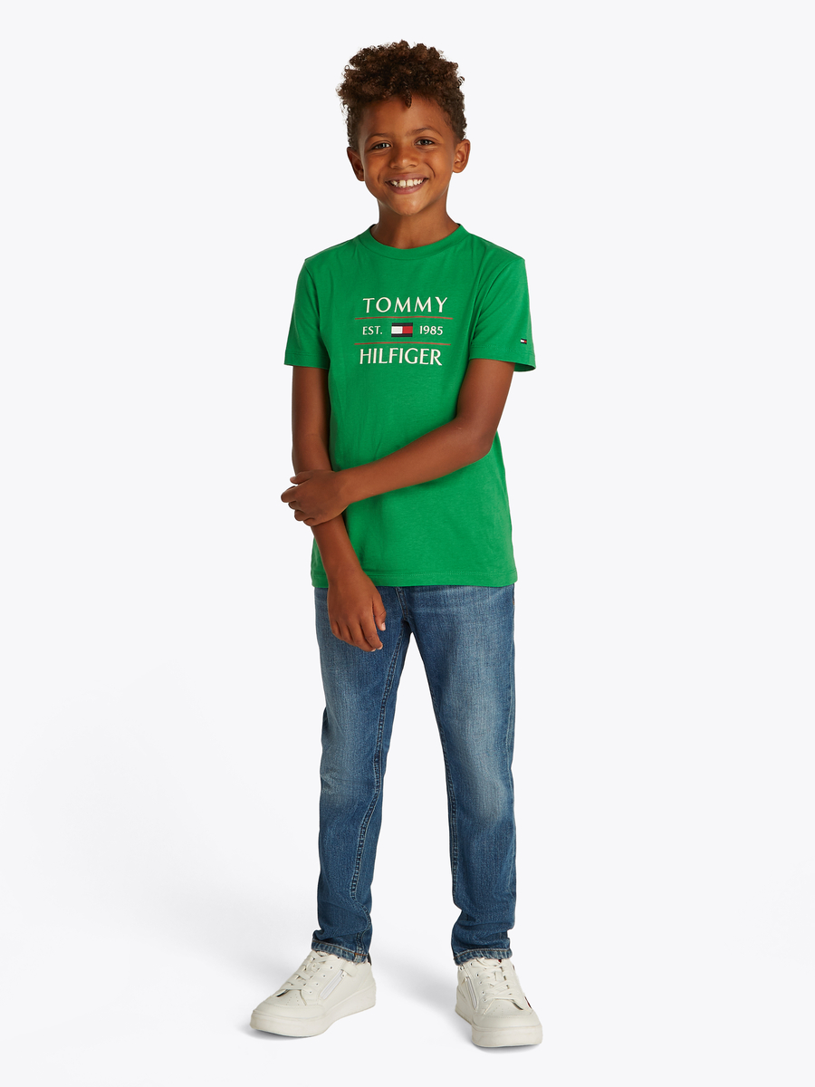 T-shirt van het merk Tommy Jeans in het Groen