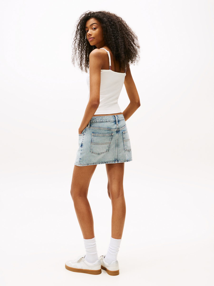 Top van het merk Tommy Jeans in het Ecru