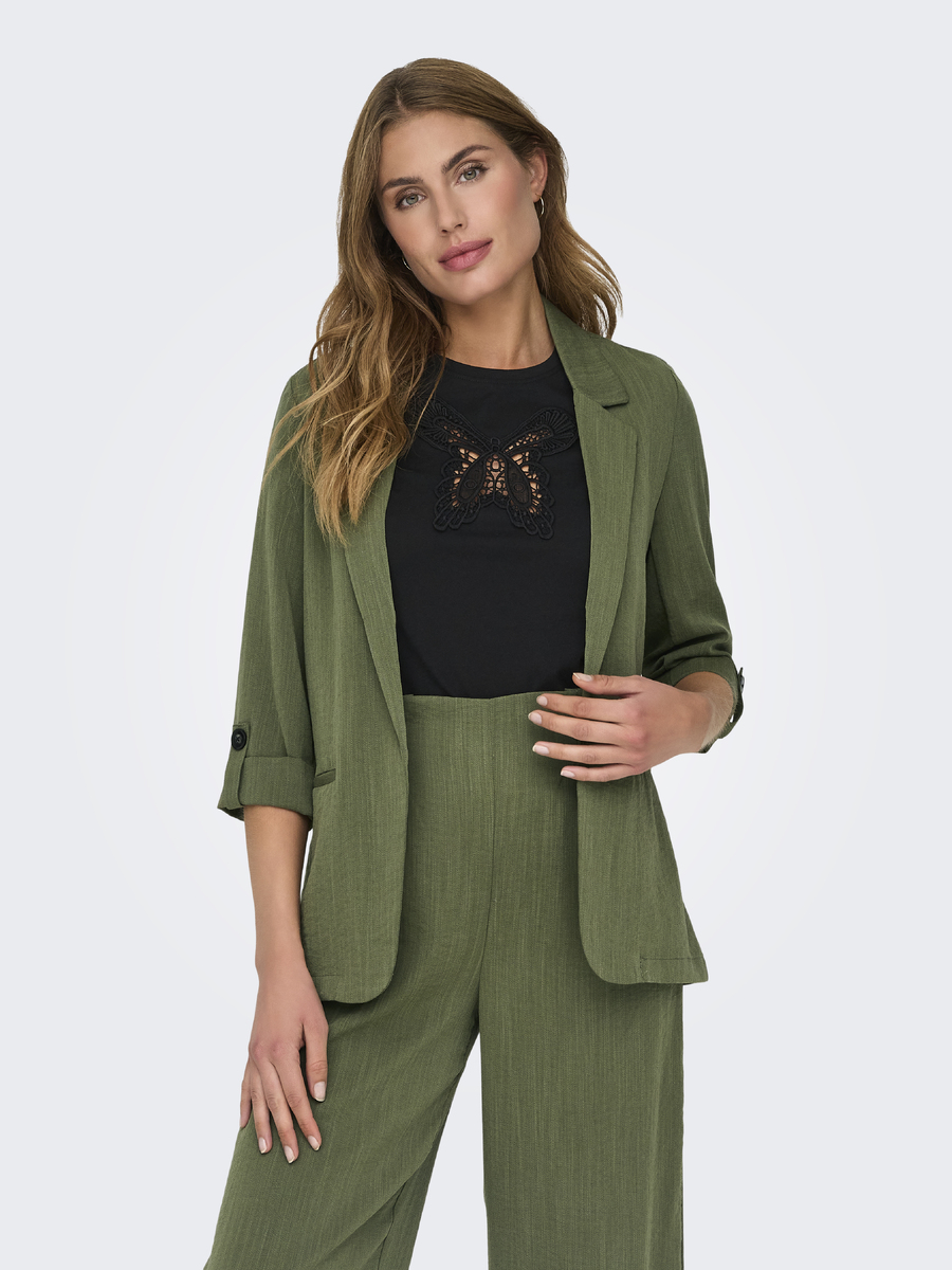 Blazer van het merk Only in het Kaki