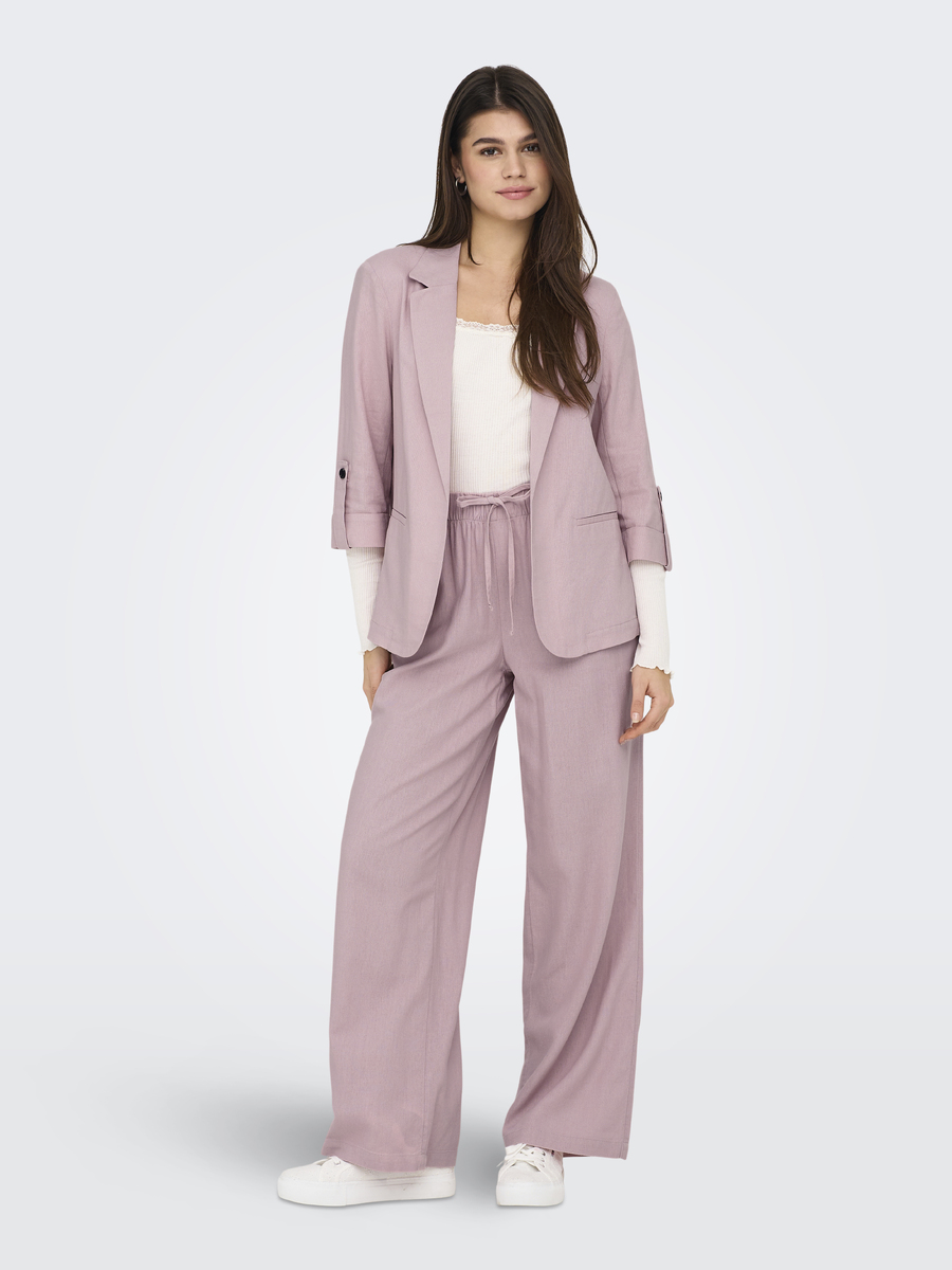 Blazer van het merk Only in het Roze