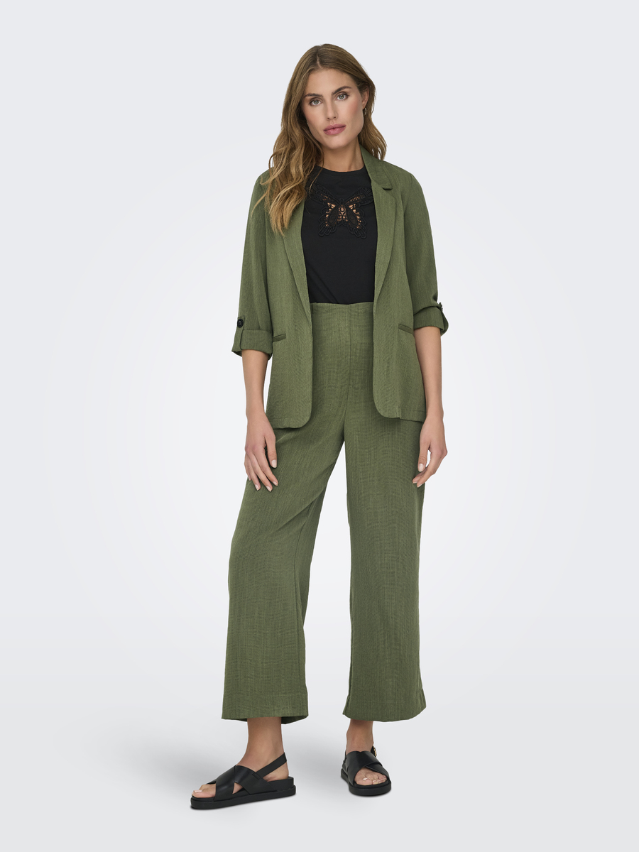 Blazer van het merk Only in het Kaki