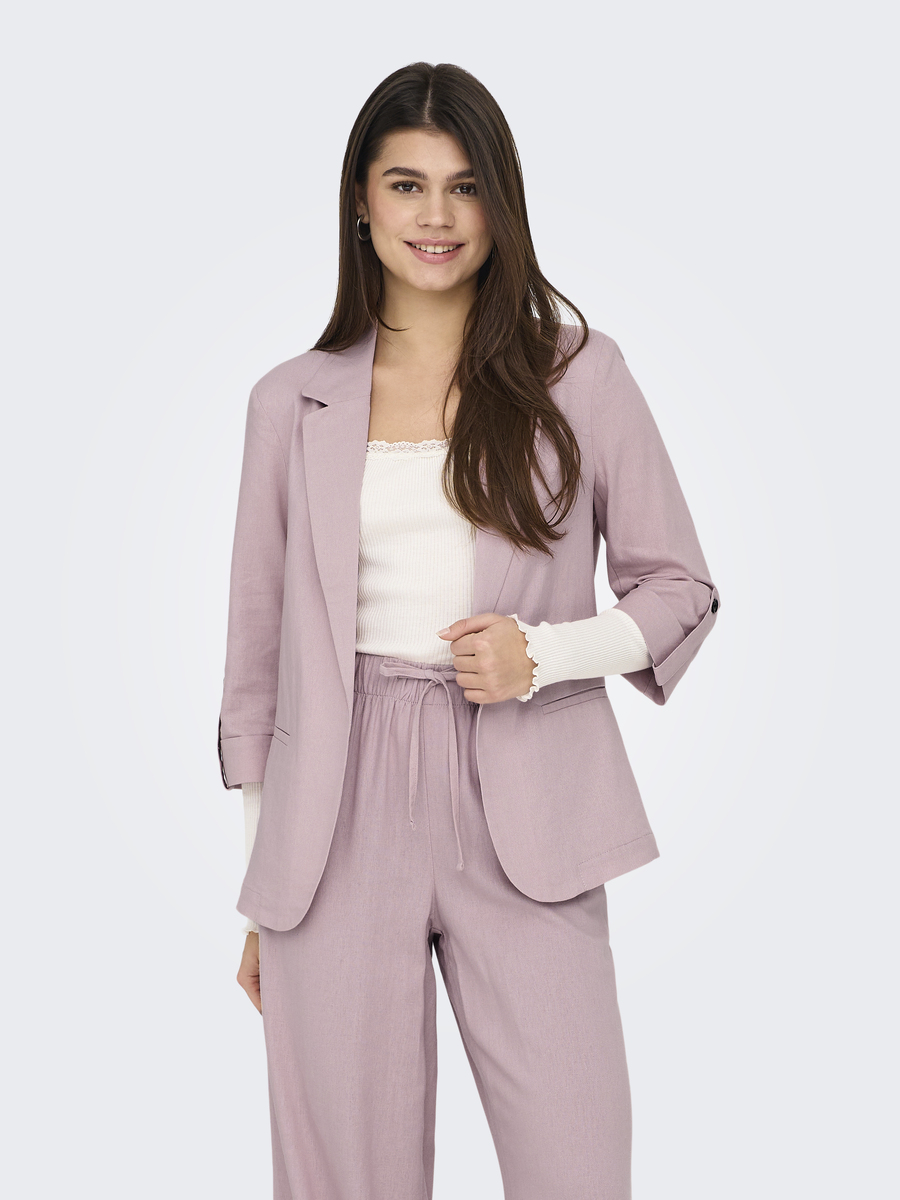 Blazer van het merk Only in het Roze