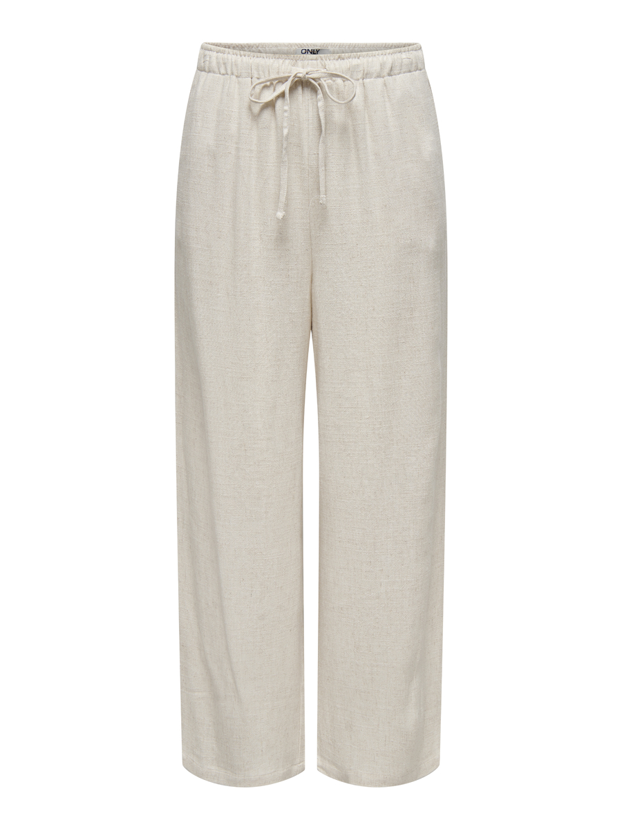 Broek van het merk Only in het Beige