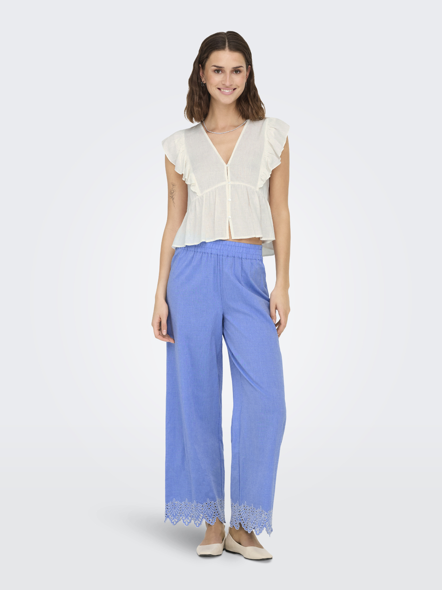 Broek van het merk Only in het Blauw
