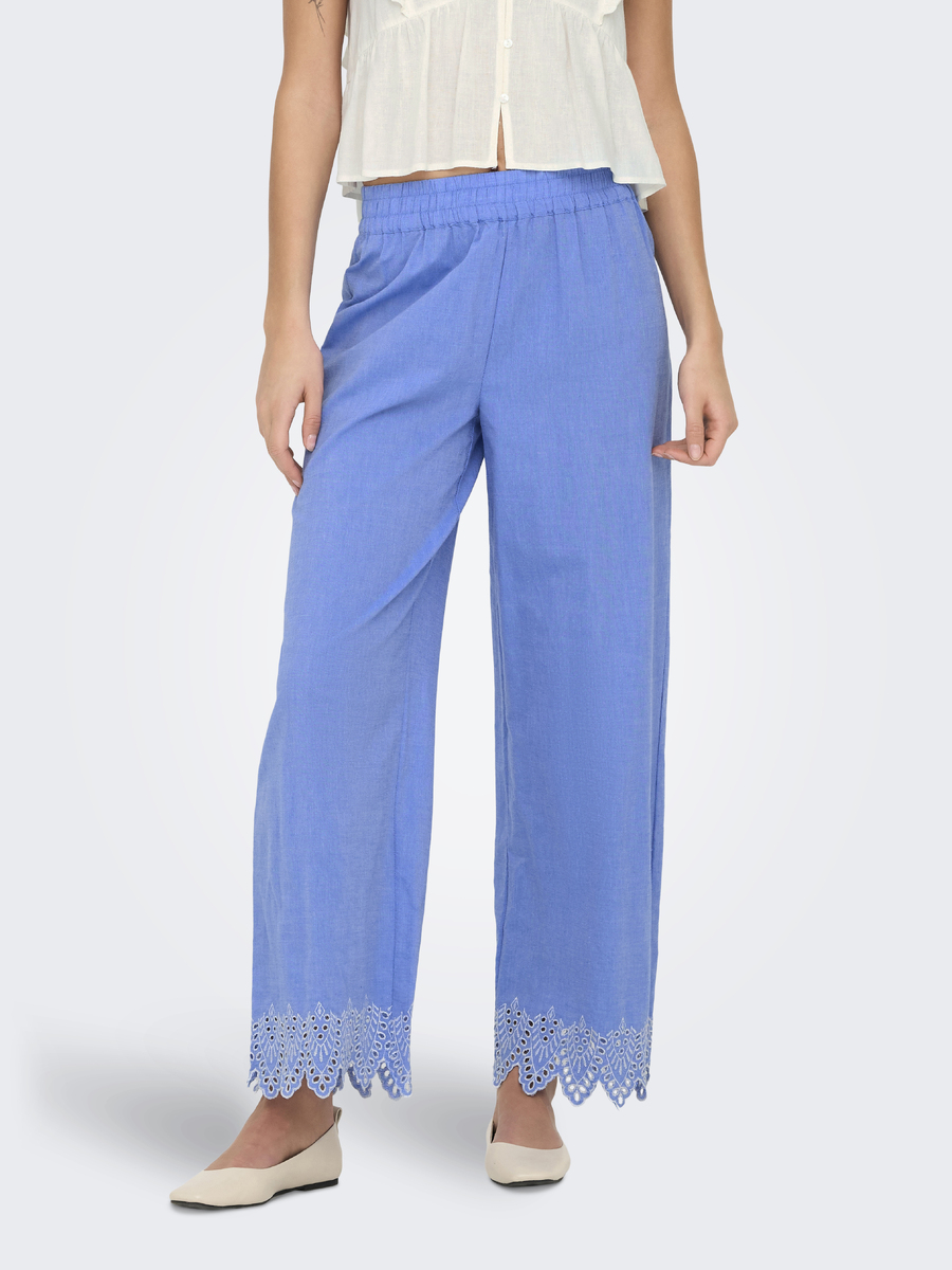 Broek van het merk Only in het Blauw