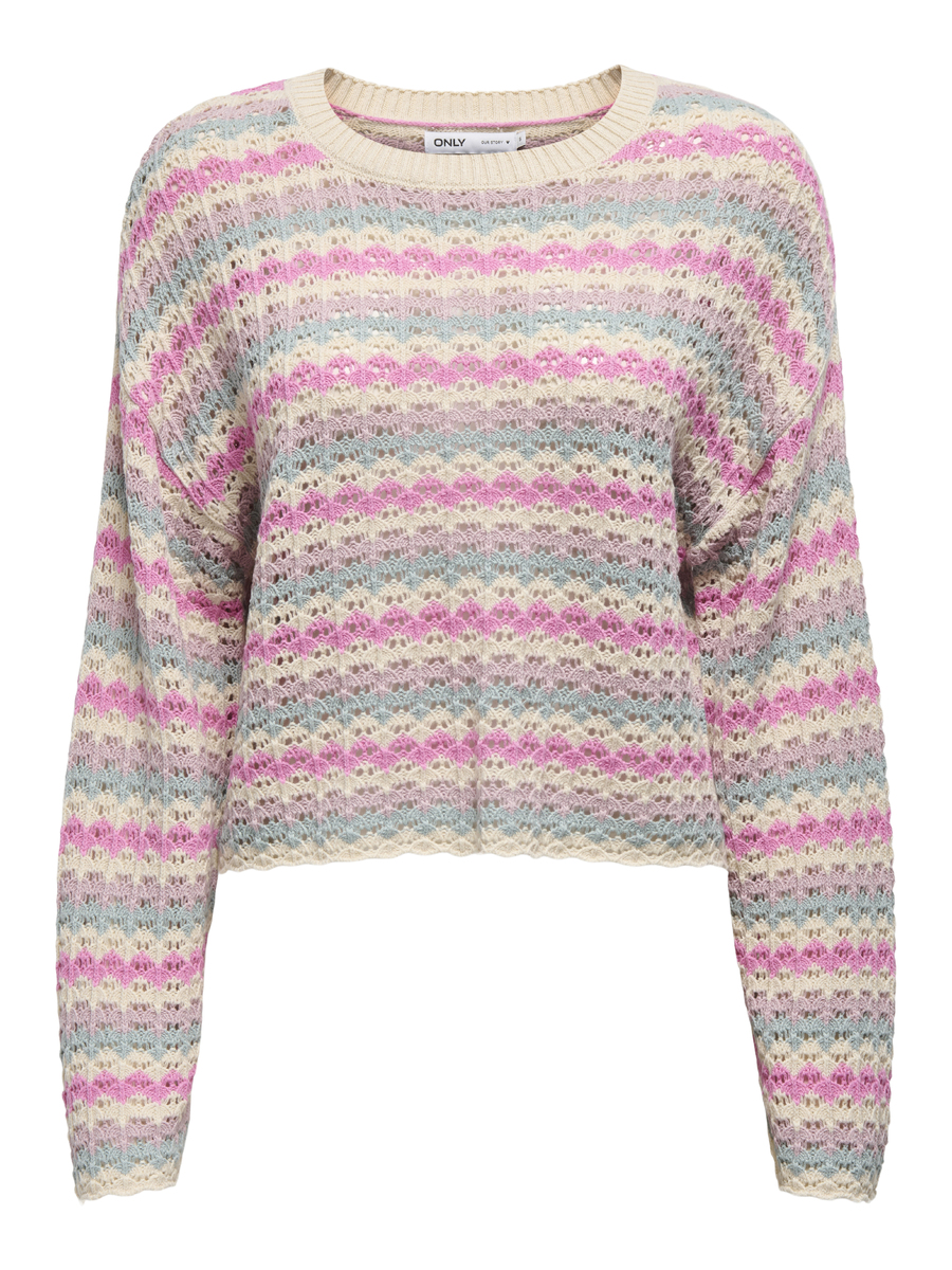 Pull van het merk Only in het Roze