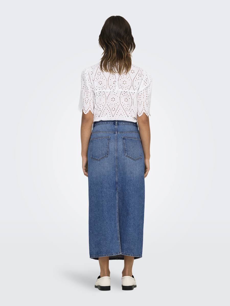 Rok van het merk Only in het Jeans