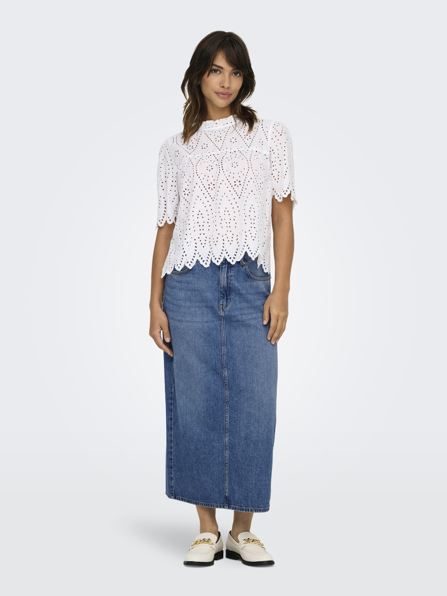 Rok van het merk Only in het Jeans