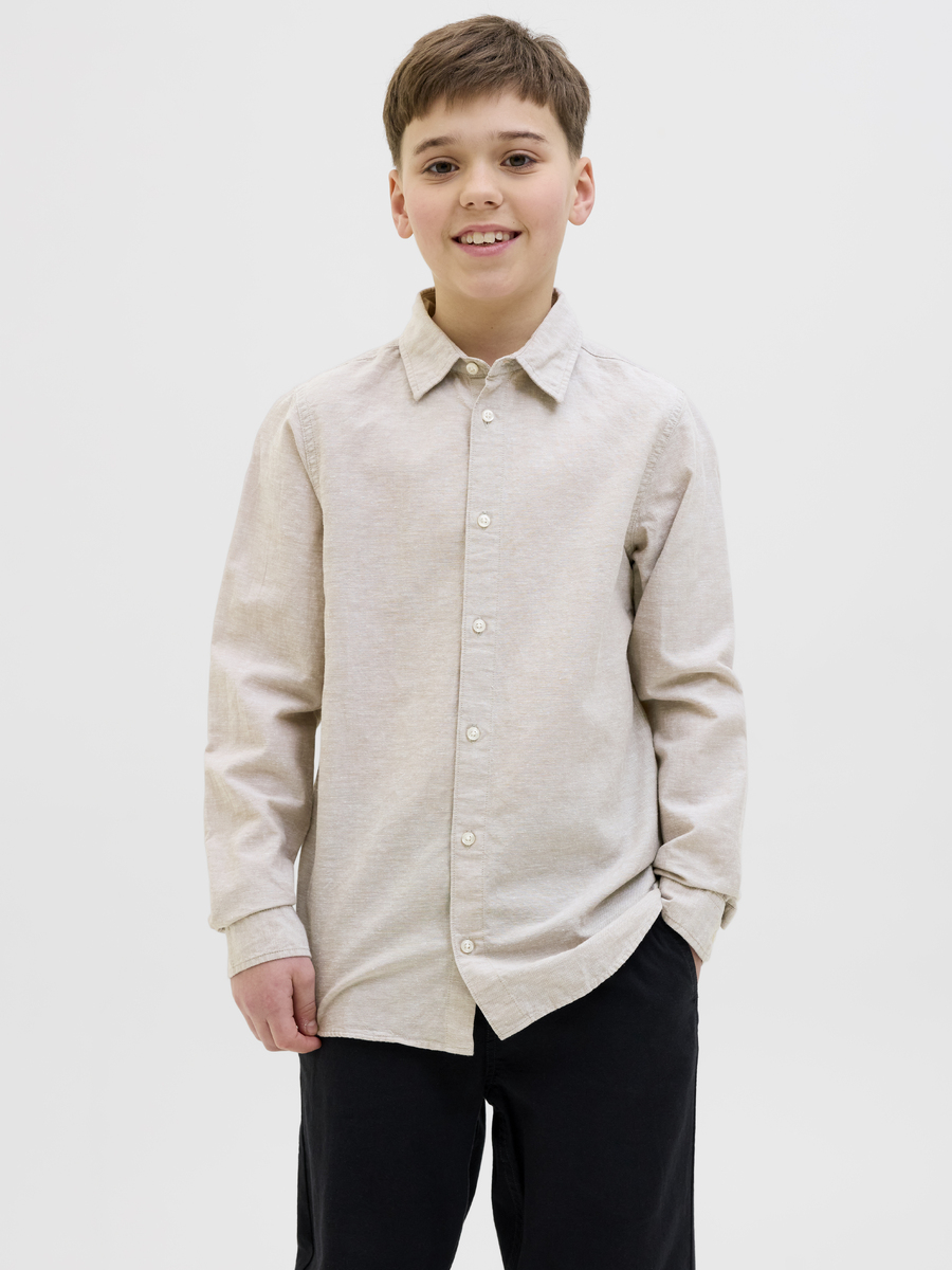 Bloes van het merk Jack & Jones Junior in het Beige