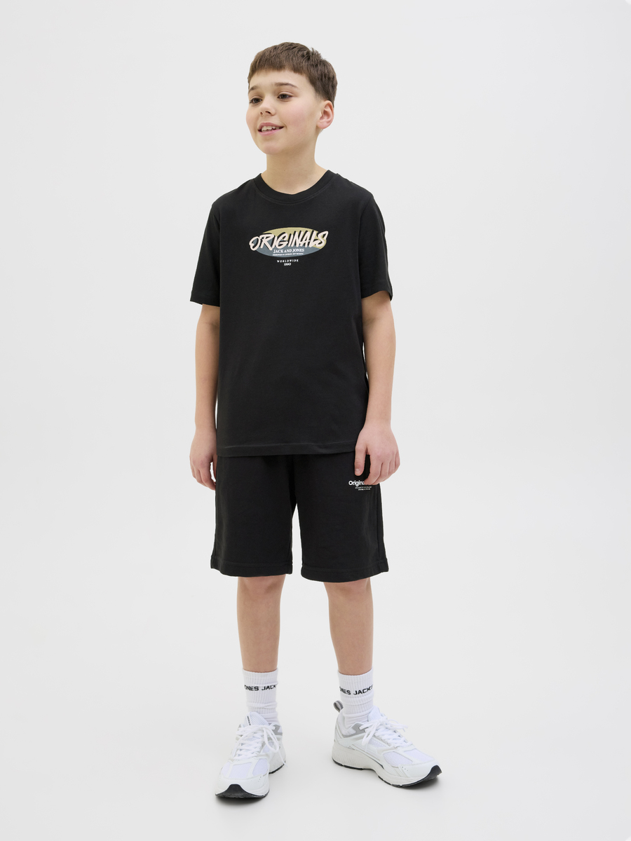 T-shirt van het merk Jack & Jones Junior in het Zwart