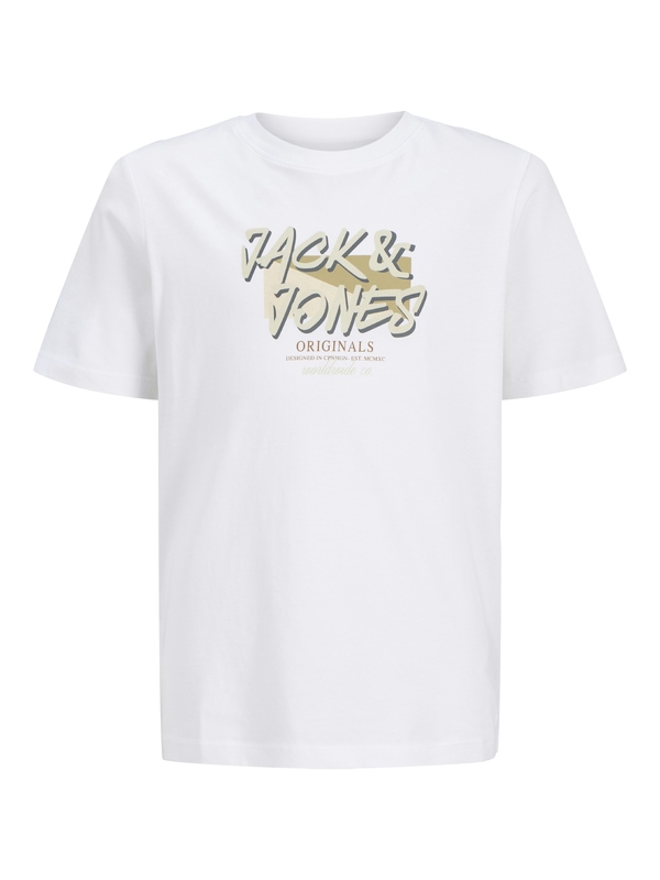 T-shirt van het merk Jack & Jones Junior in het Wit