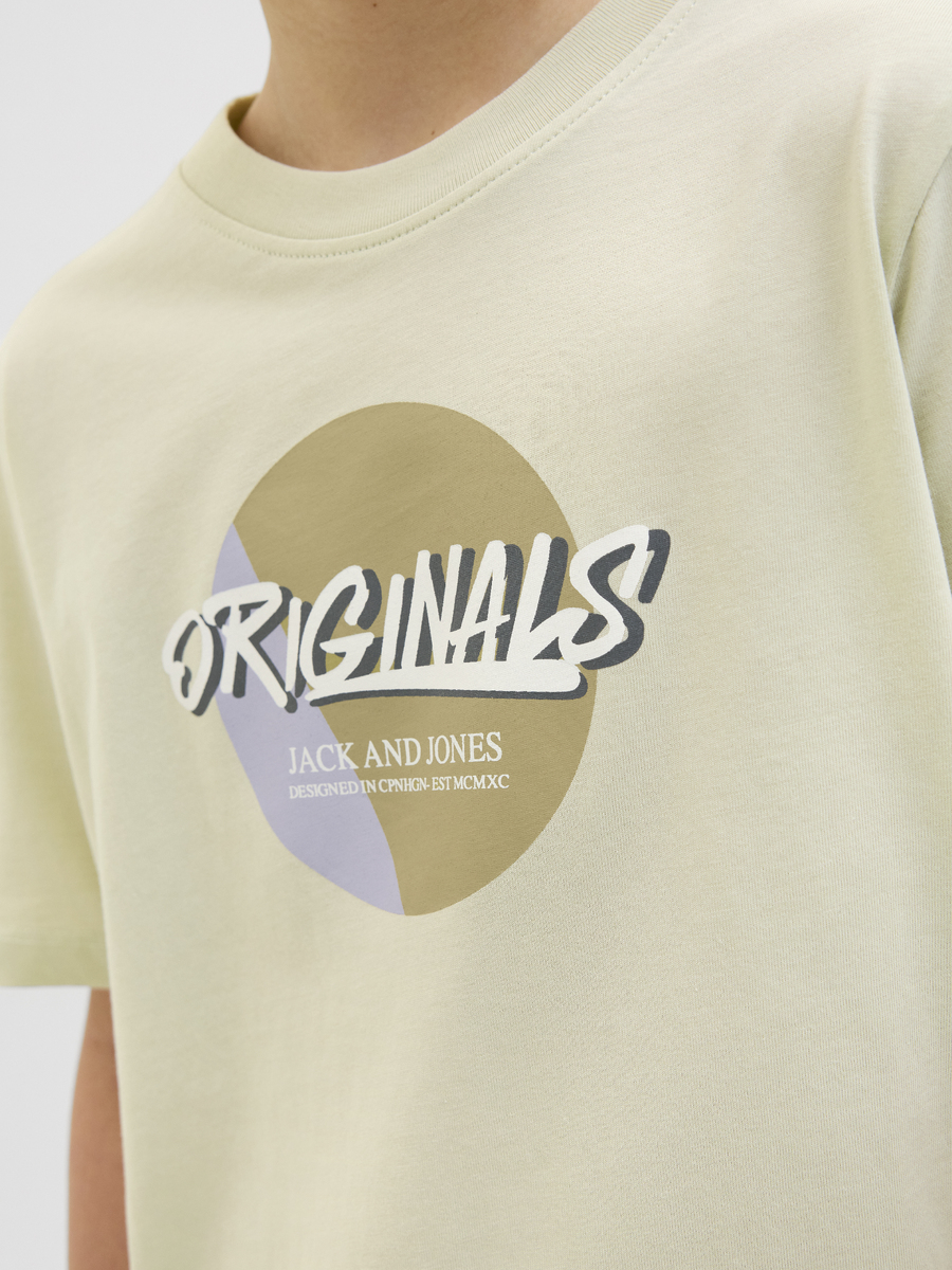T-shirt van het merk Jack & Jones Junior in het Groen