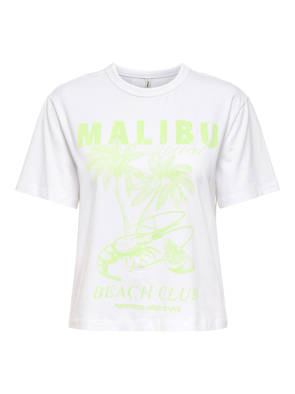 T-shirt van het merk Only in het Wit
