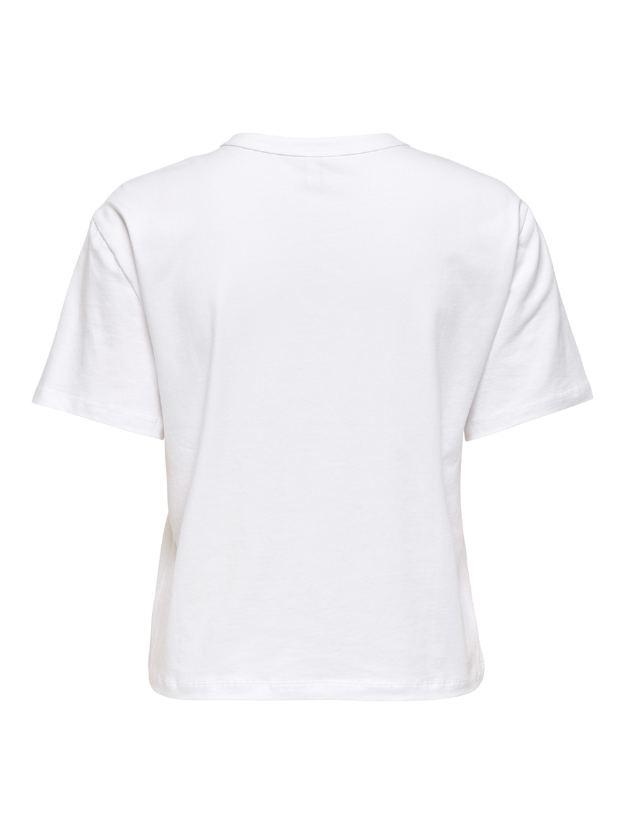 T-shirt van het merk Only in het Wit