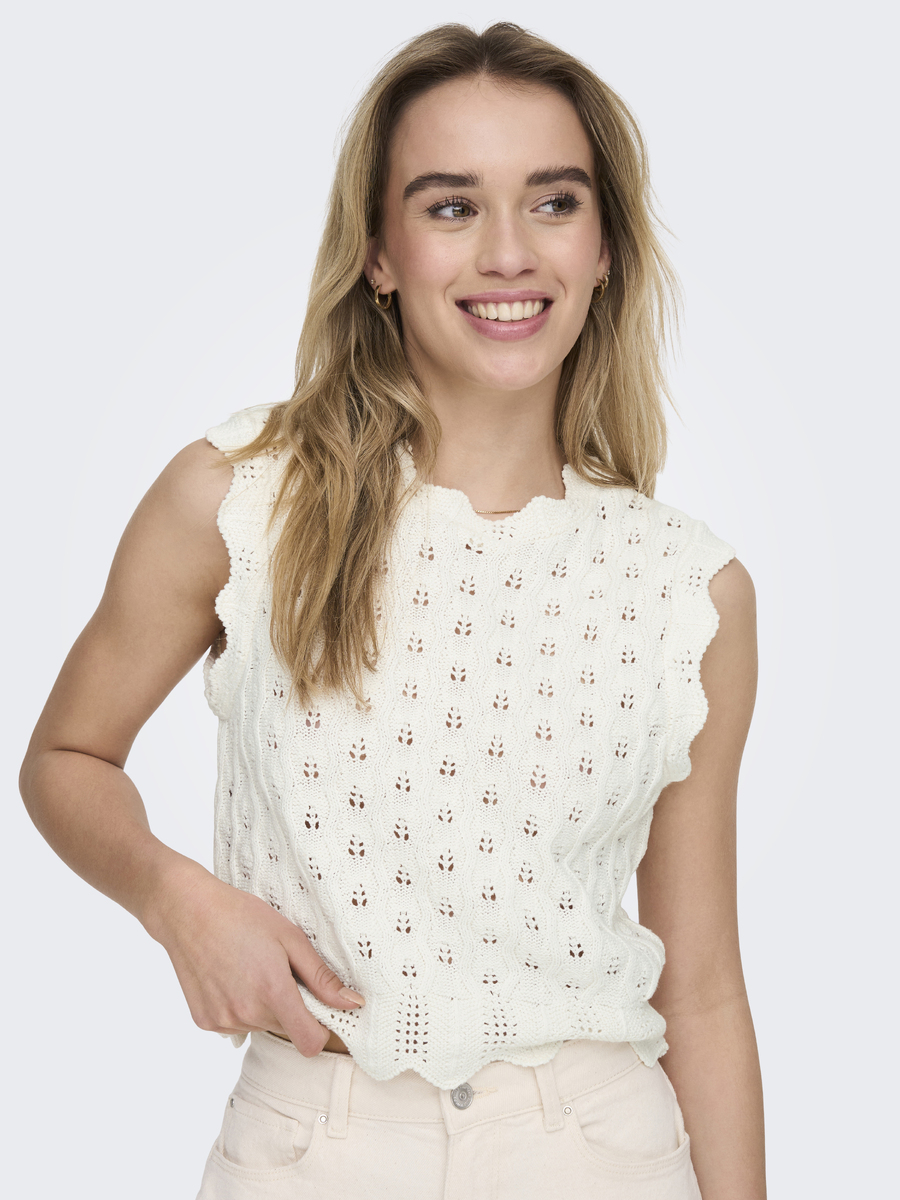 Top van het merk Only in het Beige