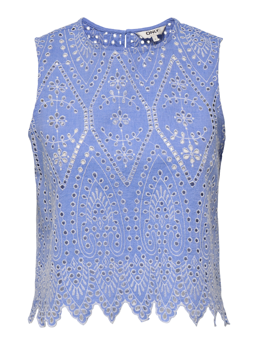 Top van het merk Only in het Blauw