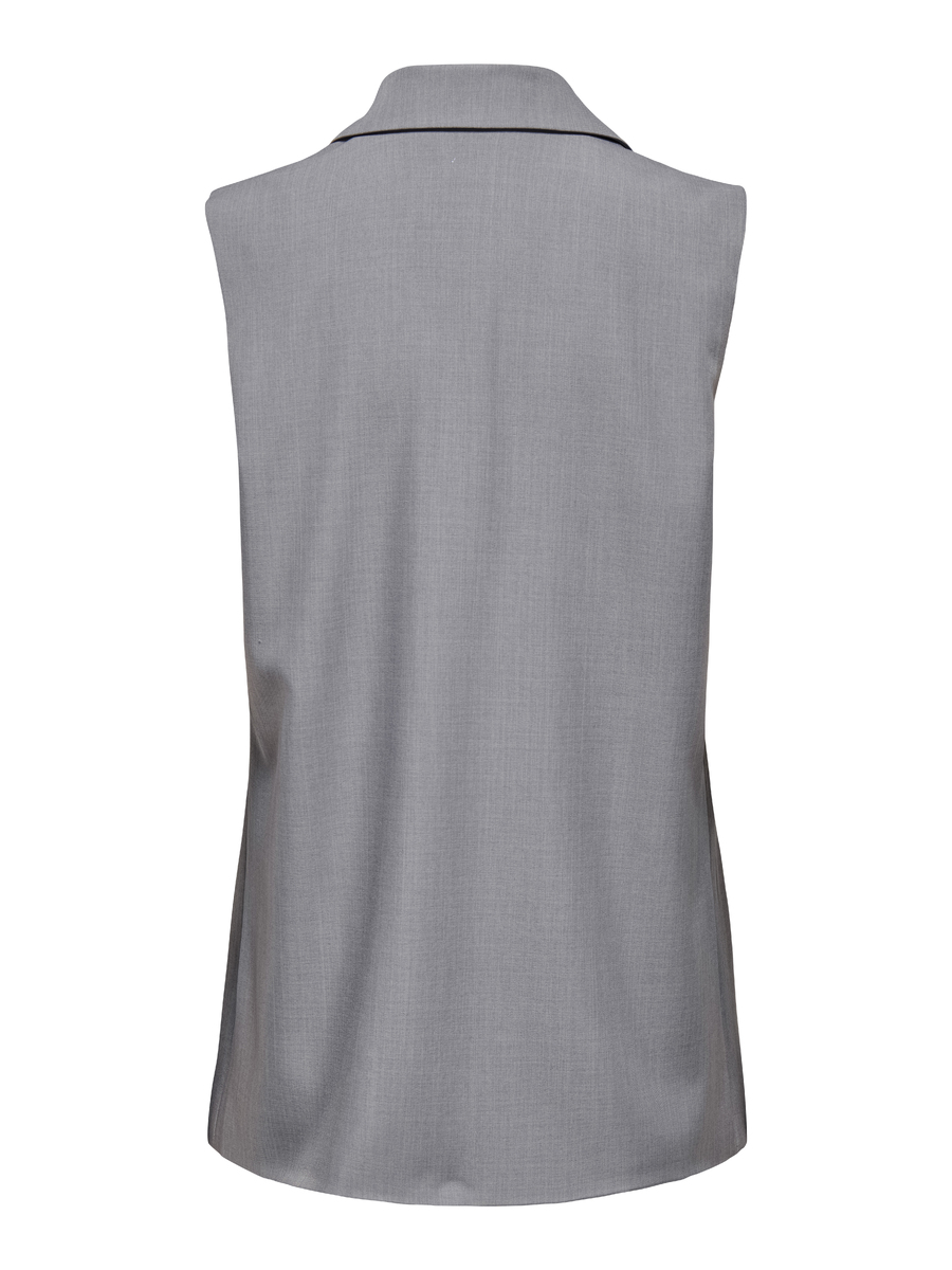 Vest van het merk Only in het Grijs