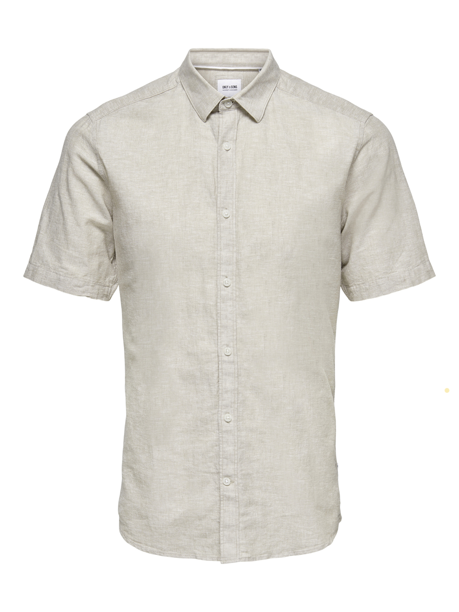 Hemd van het merk Only & Sons in het Ecru
